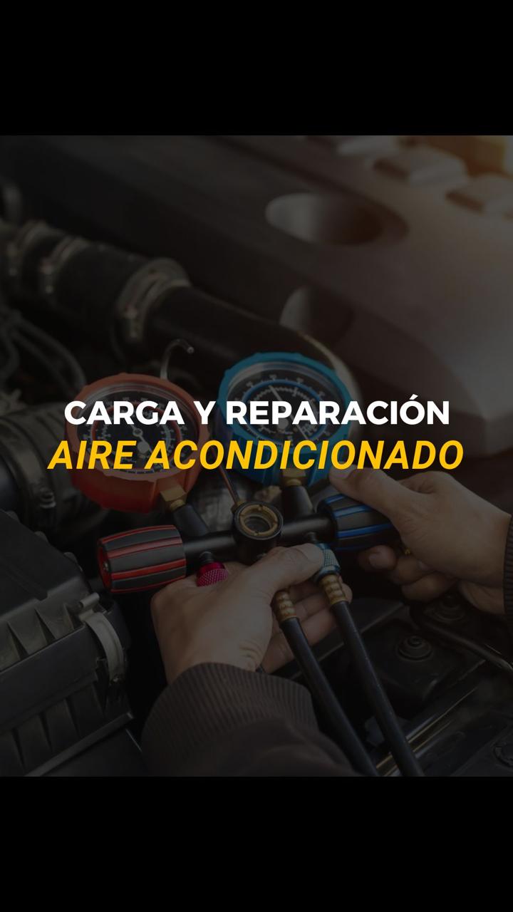 CARGA Y REPARACIÓN DE AIRE ACONDICIONADO